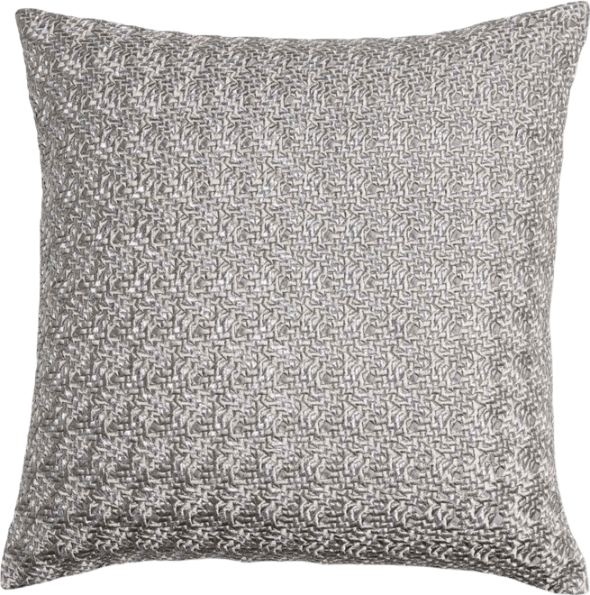 Textured Embroidery Decorative Pillow, 20" x 20", Exclusively at Macy's