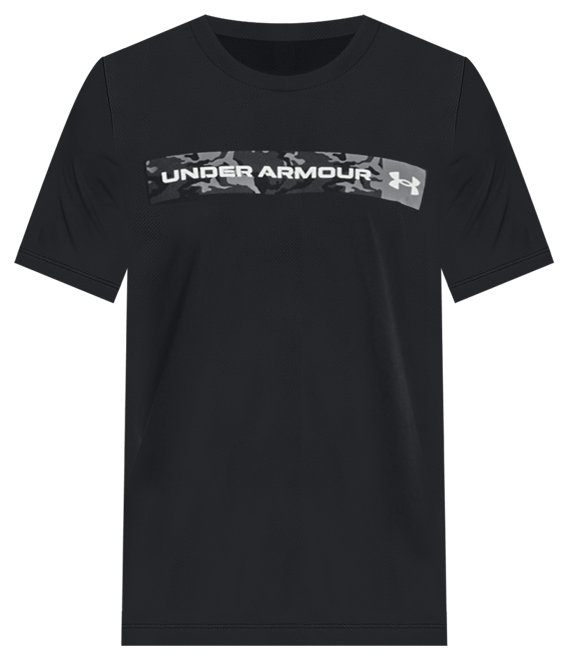 Men's Camo Panel Logo Graphic T-Shirt