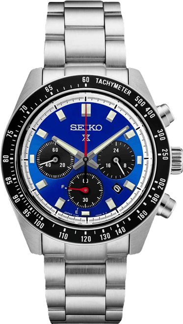 Men's Chronograph Prospex Speedtimer Solar U.s. Special Edition Stainless Steel Bracelet Watch 41mm