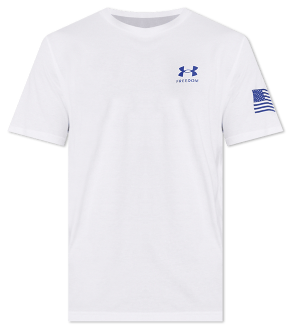 ☆FREEDOM☆ Freedom Arch Logo Semi Overfit T-Shirt White Gre Under Armour Men's Freedom Flag Gradient T-Shirt - Macy's
