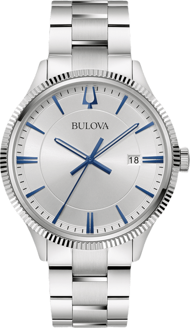 Men's Stainless Steel Bracelet Watch 42mm