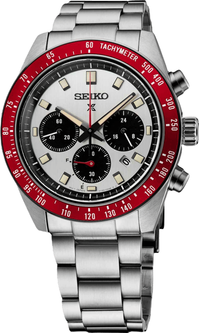 Men's Solar Chronograph Prospex Speedtimer Stainless Steel Bracelet Watch 41mm