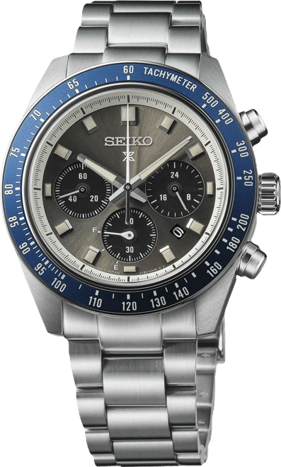 Men's Solar Chronograph Prospex Speedtimer Stainless Steel Bracelet Watch 41mm