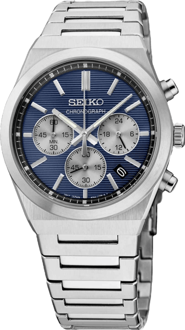 Men's Chronograph Essentials Stainless Steel Bracelet Watch 40mm