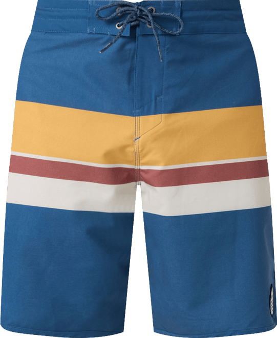 Men's Cruzer Stripe Scallop 18 BoardShorts