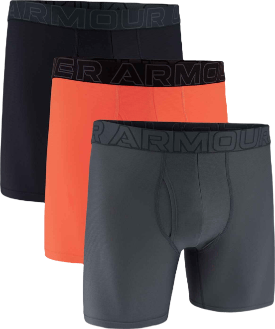 Men's Performance Tech Mesh Solid 6" Boxer Briefs
