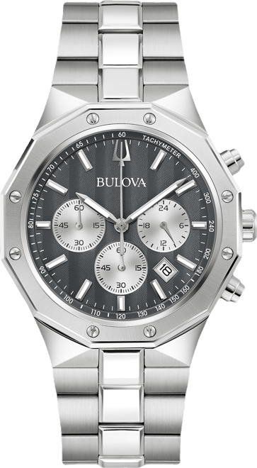 Men's Prestige Chronograph Stainless Steel Bracelet Watch 40mm