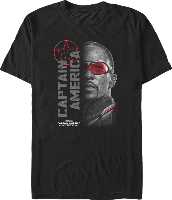 Men's Red Lens Flare Short Sleeve T-Shirt