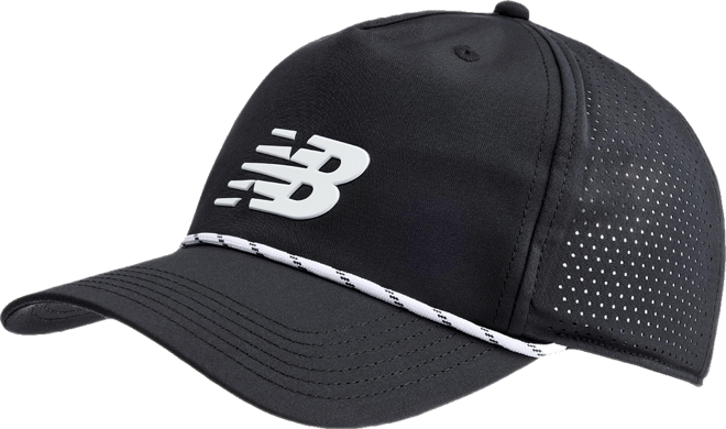 Men's Embroidered Logo Grandpa Perforated