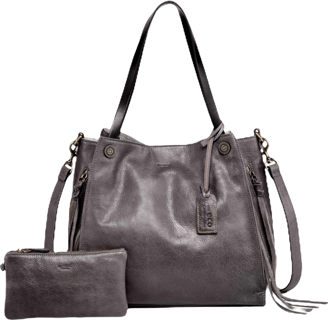 Women's Genuine Leather Daisy Tote Bag