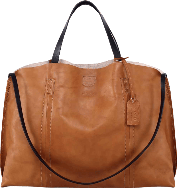 Women's Genuine Leather Forest Island Tote Bag