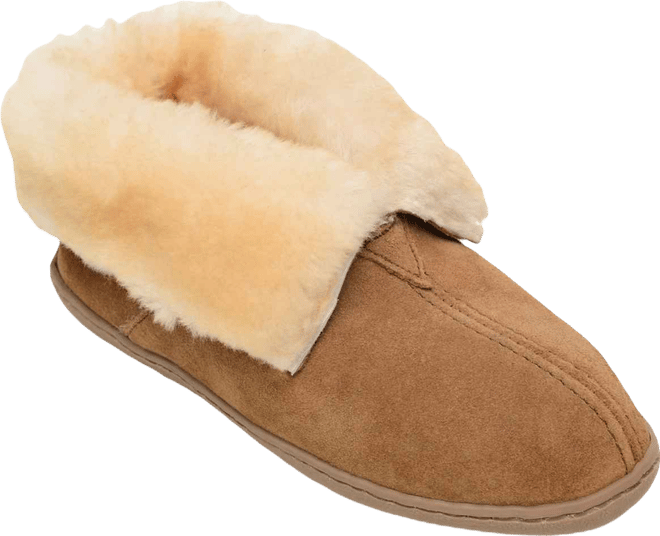 Women's Sheepskin Ankle Boot Slippers