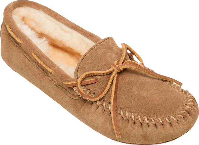 Women's Sheepskin Softsole Moccasin Slippers
