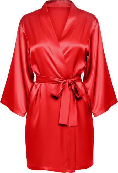 Women's Ultra Soft Satin Lounge and Poolside Robe