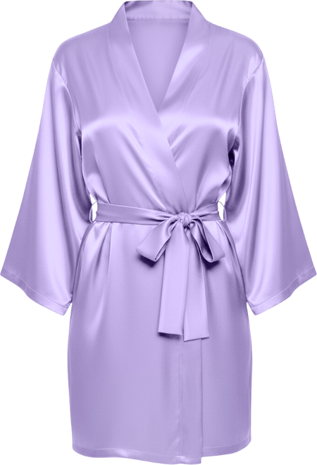 Women's Ultra Soft Satin Lounge and Poolside Robe