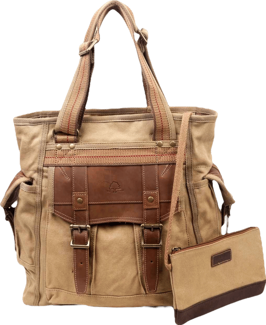 Women's Turtle Ridge Canvas Tote Bag