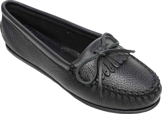 Women's Deerskin Kilty Moccasins