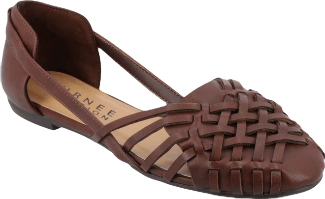 Women's Ekko Woven Round Toe Flats