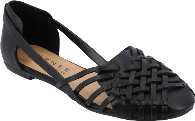 Women's Ekko Woven Round Toe Flats