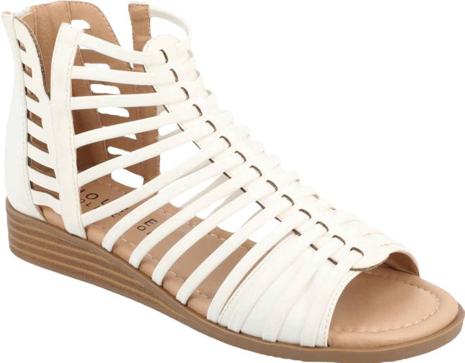 Women's Delilah Gladiator Sliver Wedge Sandals