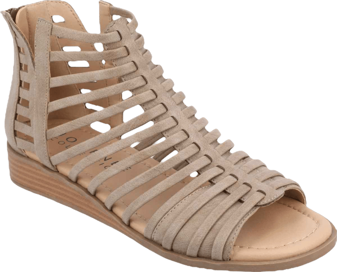 Women's Delilah Gladiator Sliver Wedge Sandals
