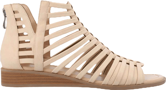 Women's Delilah Gladiator Sliver Wedge Sandals