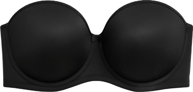 Women's Plus Size Smooth Underwire Molded Strapless Bra EL4300