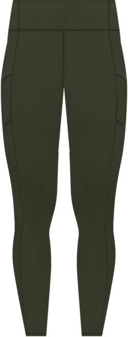 High Waist Full Length Pocket Compression Leggings