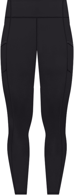 High Waist Full Length Pocket Compression Leggings