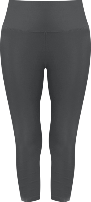 High Waist Three-Fourth Compression Leggings