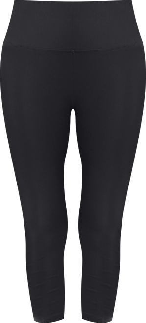 High Waist Three-Fourth Compression Leggings