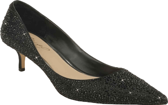 Women's Frenchie Kitten Heel Evening Pumps