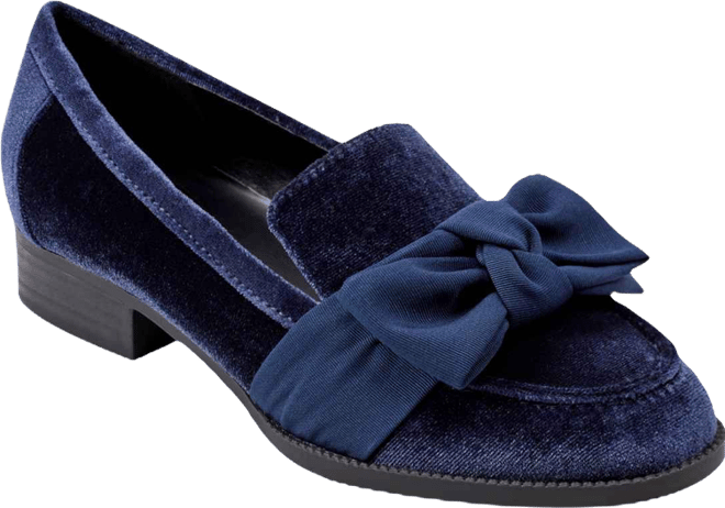 Women's Lindio Bow Slip On Tailored Loafers