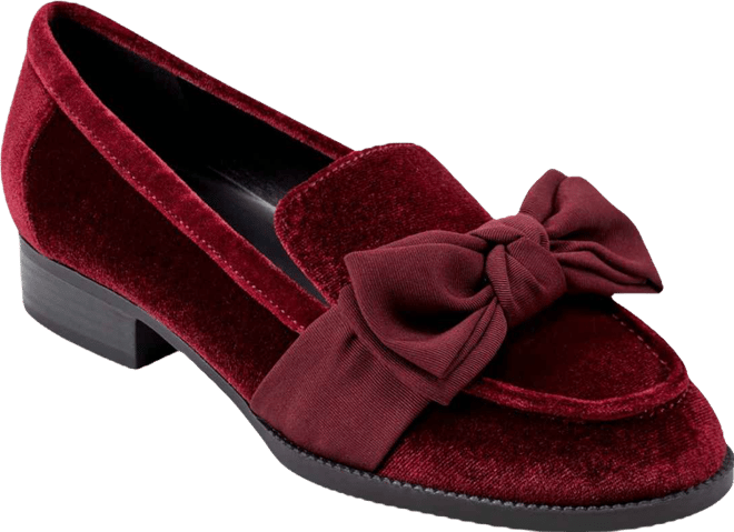 Women's Lindio Bow Slip On Tailored Loafers