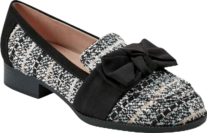 Women's Lindio Bow Slip On Tailored Loafers