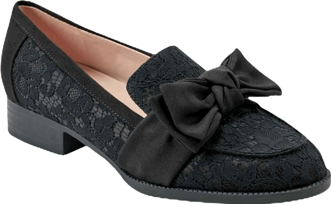 Women's Lindio Bow Slip On Tailored Loafers