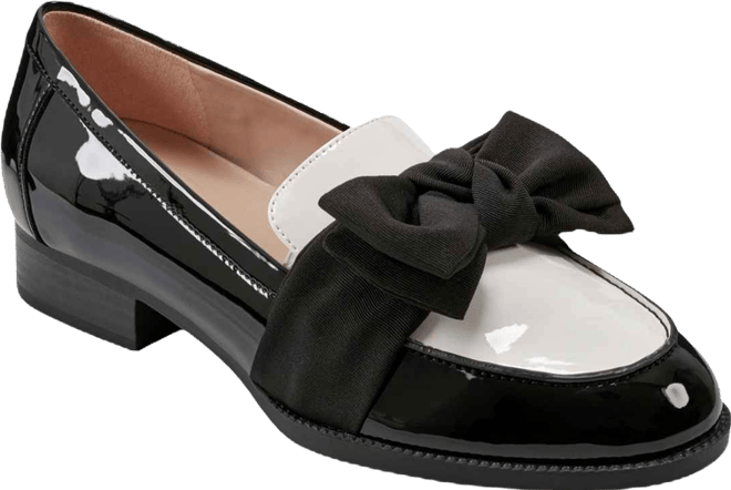 Women's Lindio Bow Slip On Tailored Loafers