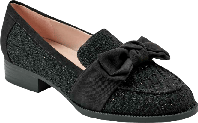 Women's Lindio Bow Slip On Tailored Loafers