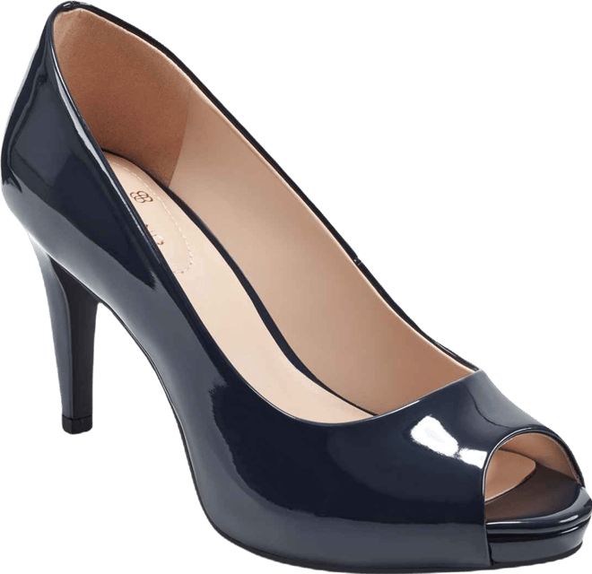 Women's Rainaa Platform Stiletto Peep Toe Pumps