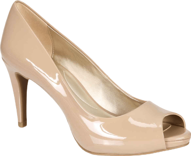 Women's Rainaa Platform Stiletto Peep Toe Pumps