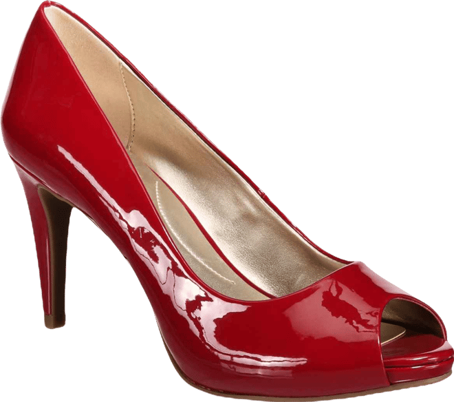 Women's Rainaa Platform Stiletto Peep Toe Pumps