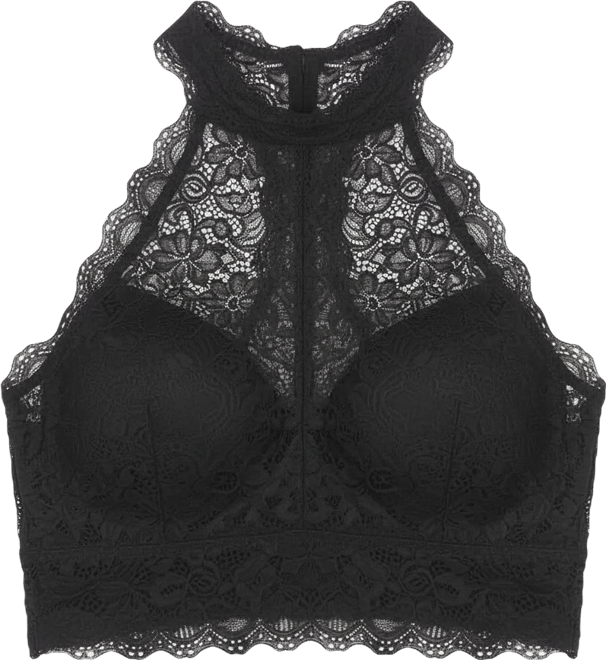 Women's Wire Free Lace Bralette