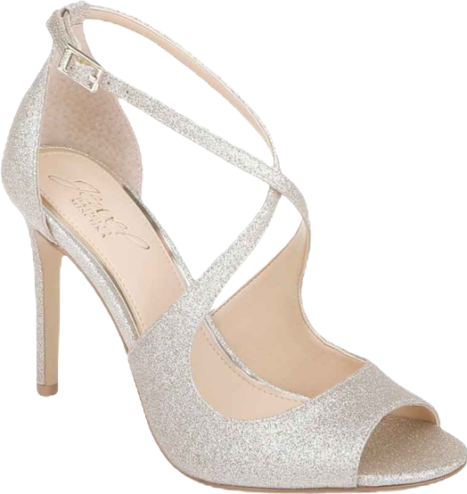 Women's Jonna Crisscross Peep Toe Evening Sandals