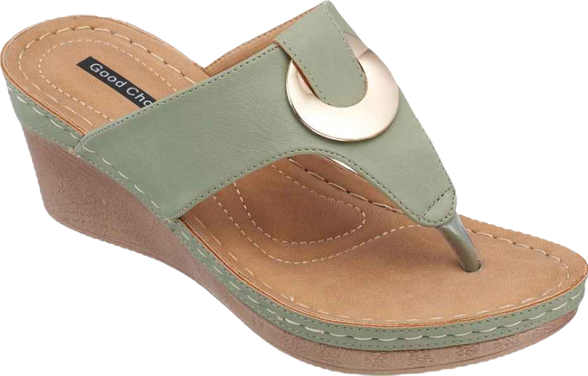 Women's Genelle Thong Wedge Sandals