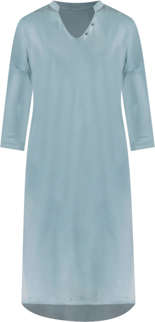 Women's Ultra Soft Caribbean Flowers Sleepshirt Nightgown