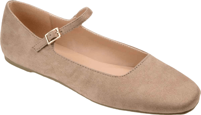 Women's Carrie Square Toe Mary Jane Flats