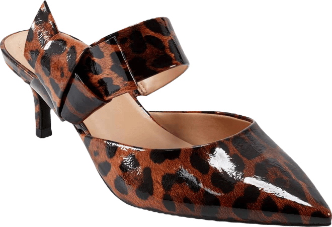 Women's Millie Pointed Toe Kitten Heel Mules