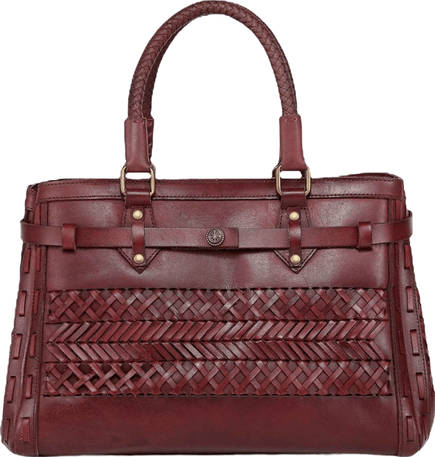 Women's Genuine Leather Lantana Satchel Bag