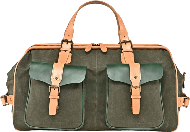 Women's Waxed Cotton Canvas Speedwell Travel Bag