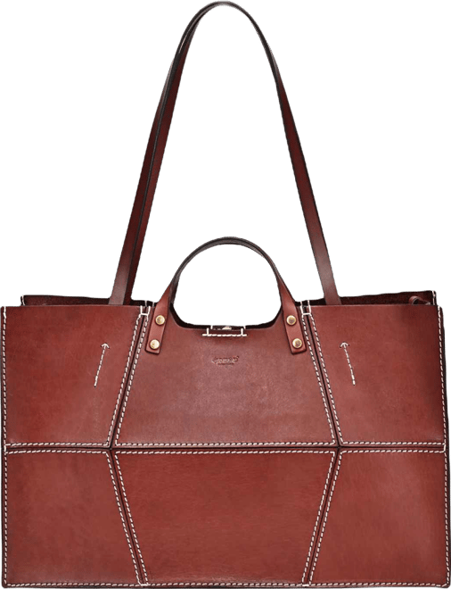 Women's Genuine Leather Rose All-day Tote Bag